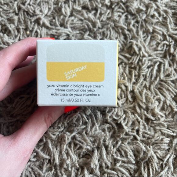 NWT! Saturday Skin Yuzu Vitamin C Bright Eye Cream - Picture 1 of 6